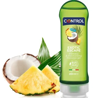 2 en 1 Massage & Plaisir Exotique 200 ml Control