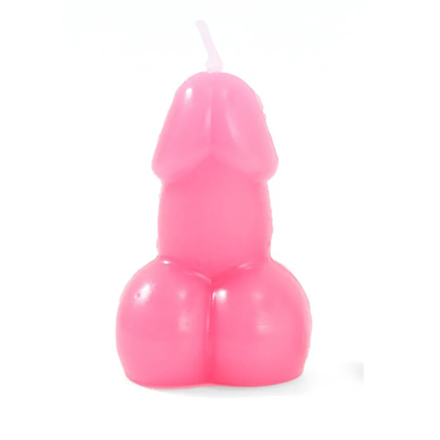 Bougie en Forme de Pénis de Couleur Fuchsia Diablo Picante fuchsia jeu coquin