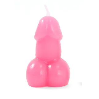 Bougie en Forme de Pénis de Couleur Fuchsia Diablo Picante fuchsia jeu coquin