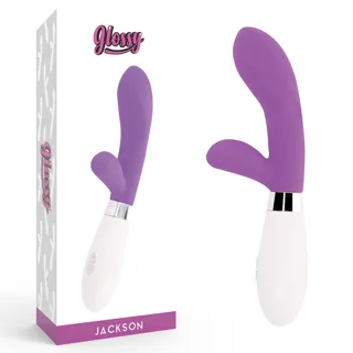 Jackson Lapin Violet Glossy violet vibromasseur rabbit