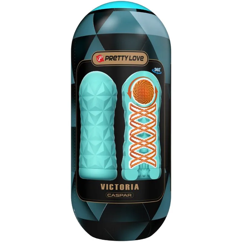 Masturbateur Victoria Caspar Vert Aqua Pretty Love