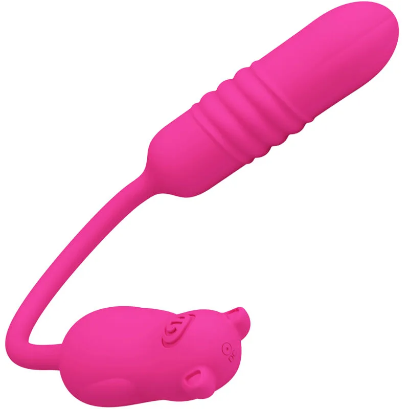 Nobikuma Balle Vibrante en Silicone Rose Pretty Love