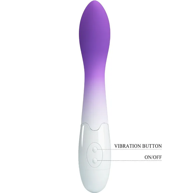 Vibromasseur Point G Bishop 30 Vibrations Violet Pretty Love