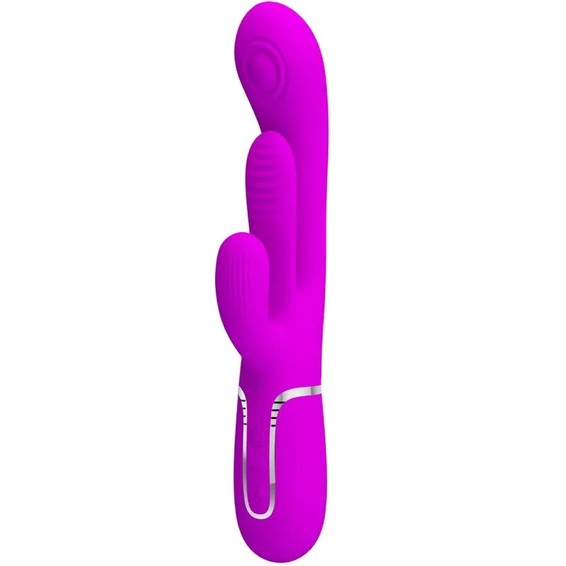 Vibromasseur Shania Triple Rabbit Pretty Love vue 2