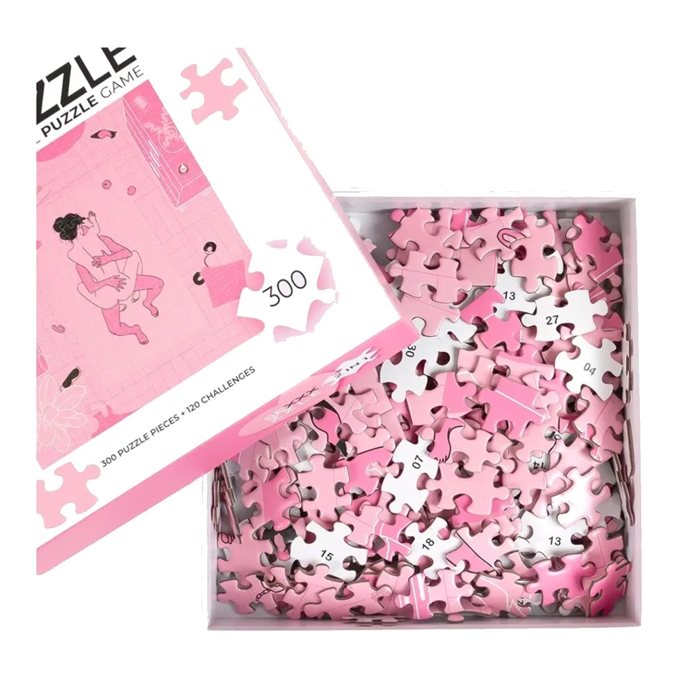 Sexxxzzle Jeu de Casse-Tête Secret Play - vue de dos