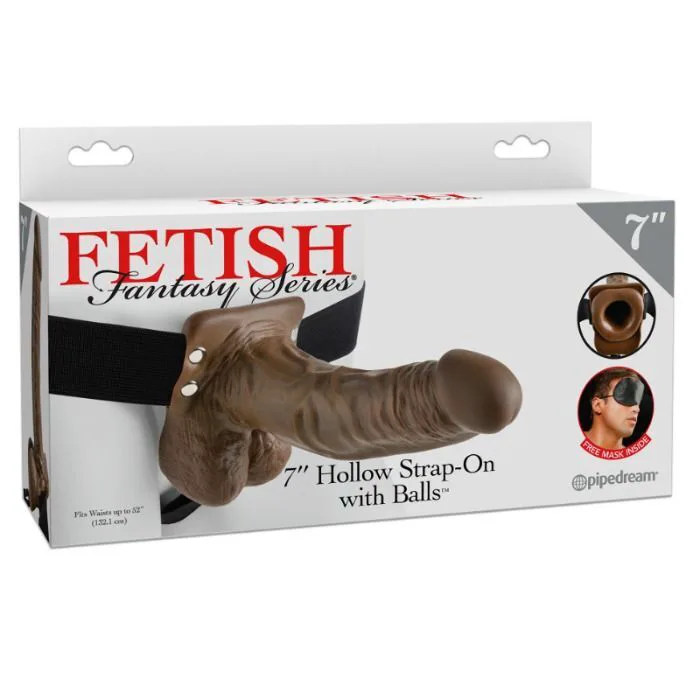 Gode Sangle Creux 7 avec Boules Fetish Fantasy