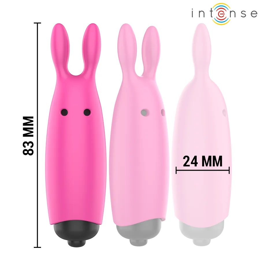 Vibromasseur Hopper Rose Bullet Vibrant 8,3 x 2,4 cm Intense