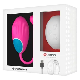 Œuf Vibrant Watchme Wearwatch - Fuchsia / Neige