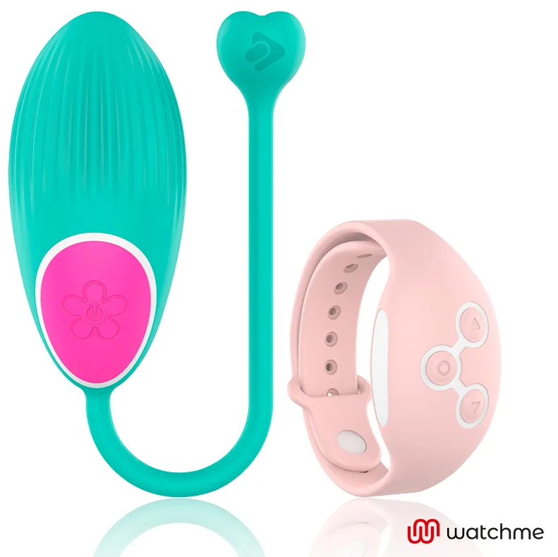 Vibromasseur Watchme Technologie Télécommande Uf Eau de Mer / Rose Wearwatch