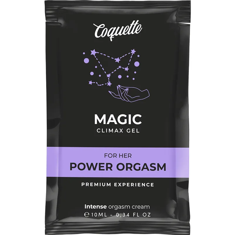 Aphrodisiaque Gel Climax Pocket Magic pour Son Gel Améliorant l'Orgasme