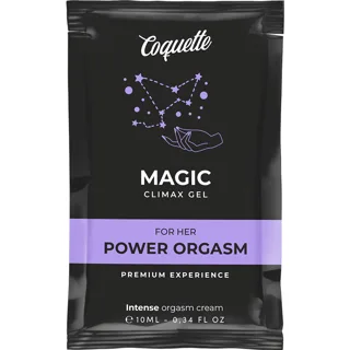 Aphrodisiaque Gel Climax Pocket Magic pour Son Gel Améliorant l'Orgasme