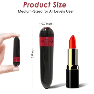 Rocket Vibromasseur Bullet Noir Armony