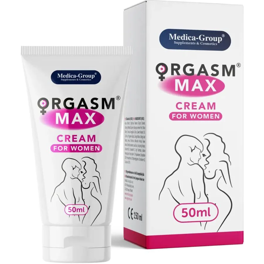 Aphrodisiaque Orgasm Max Crème Intime pour Femmes 50 ml Medica Group