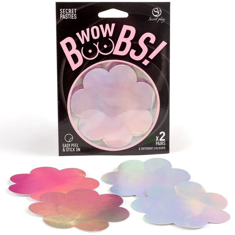 Wow Seins! Couvre-mametaux Fleurs Secret Play lingerie