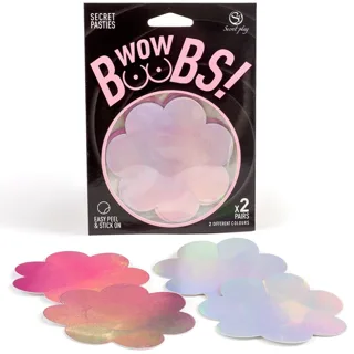 Wow Seins! Couvre-mametaux Fleurs Secret Play lingerie