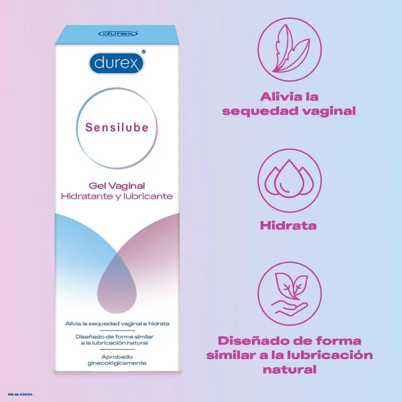 Sensilube Gel Lubrifiant Hydratant 40 ML Durex lubrifiant base eau