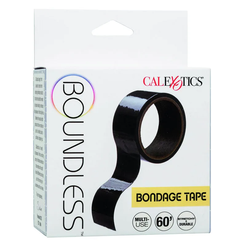 Boundless Ruban de Bondage sans Noir Calexotics noir bdsm