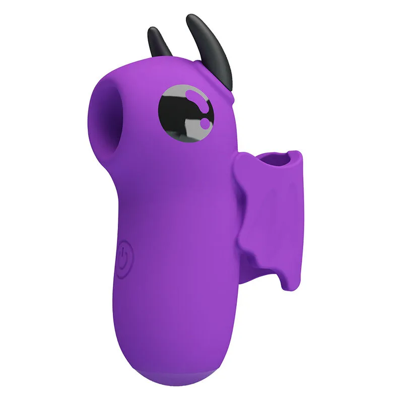 Stimulateur de Doigts Rechargeable Magic Devil Violet Pretty Love