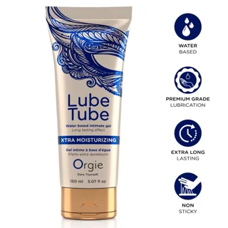 Lube Tube Xtra Gel Intime Hydratant à Base de Eau 150 ML Orgie lubrifiant base eau