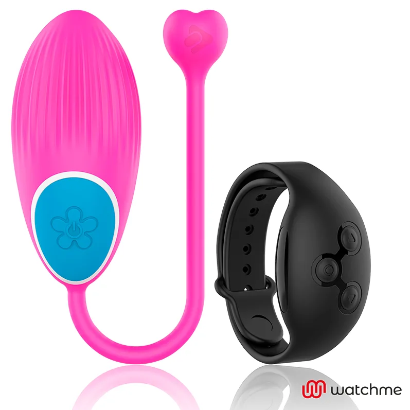 Vibromasseur Télécommande Watchme Technologie Uf Fuchsia / Jet Wearwatch