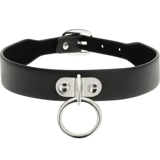 Collier en Cuir Vegan Femme Accessoire Fétiche