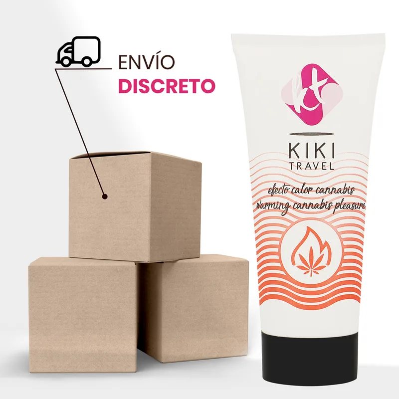 Cannabis Lubrifiant Effet Chaud 50 ml Kikí Travel — vue 9