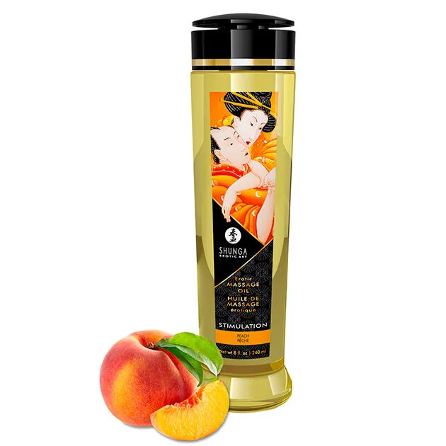 Huile de Massage Érotique Stimulante 240 ml Shunga