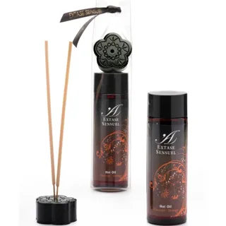 Huile Stimulante Chocolat et Orange 100 ml Extase Sensual