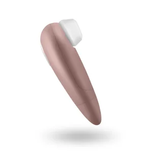 Satisfyer 1 Next Generation vu de côté, embout de succion blanc