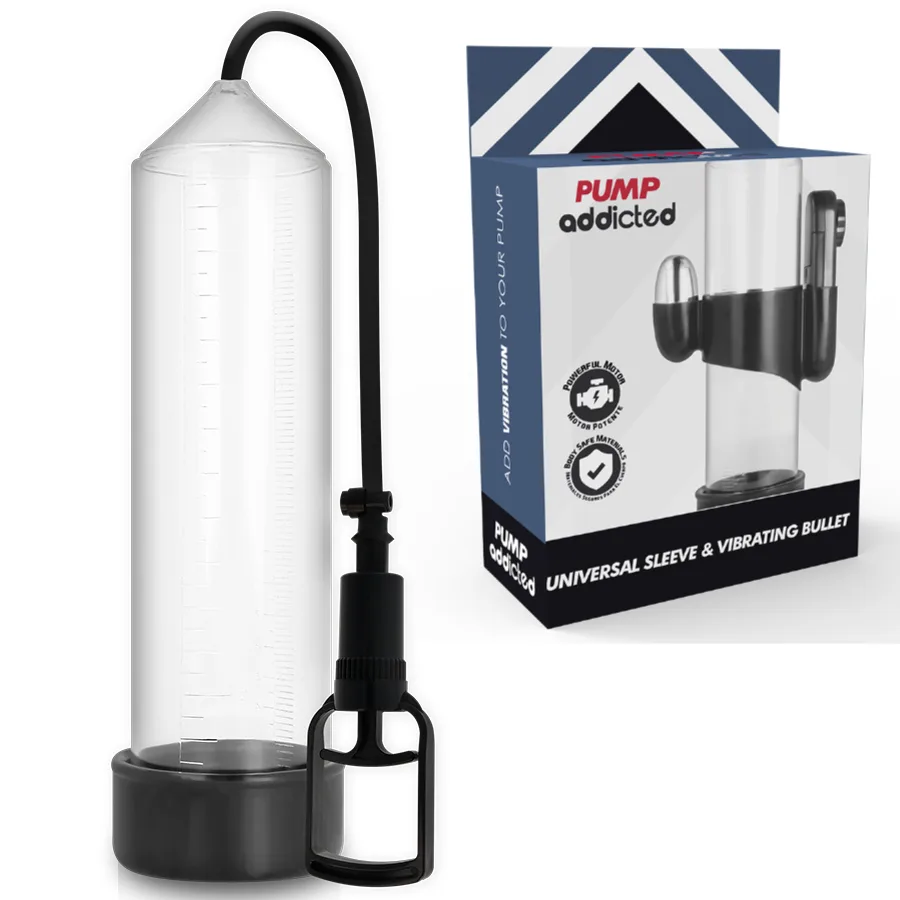 Vibromasseur Transparent Rx7 Pump Addicted