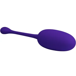 Œuf Vibrant Knucker Pretty Love - vue de profil - Violet