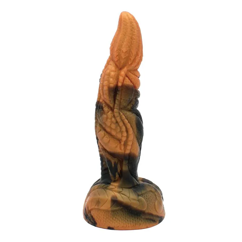 Tyrannosaure Bicolore Fantasy Gode en Silicone 20,5 cm Ø