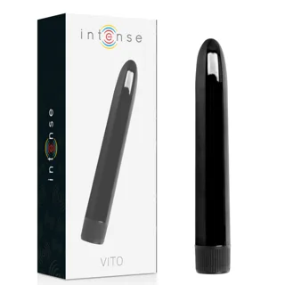 Stimulateur clitoridien Vibromasseur Vito Noir Intense