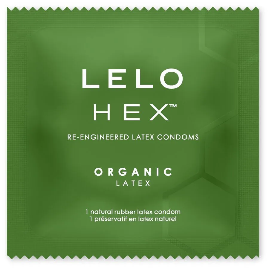 Hex Boîte de Préservatifs Biologiques 3 Unités Lelo