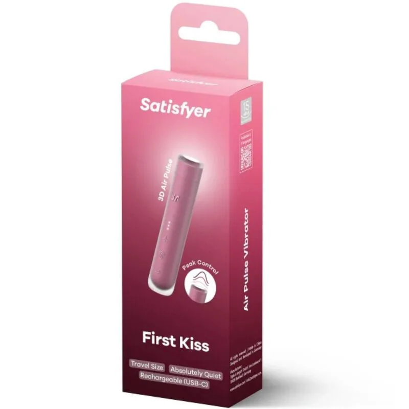 Stimulateur de Clitoris First Kiss Wave Garnet Satisfyer