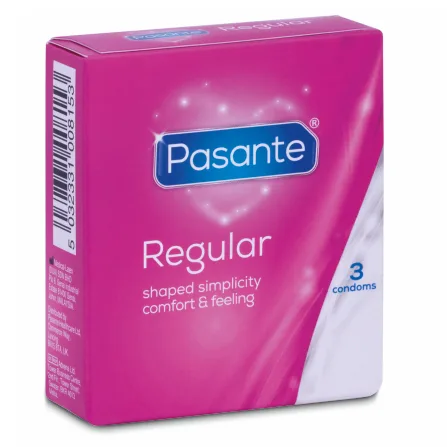 Préservatifs Gamme Régulière 3 Unités Pasante