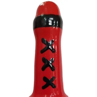 Préservatifs Fantaisie Peints à la Main Amsterdam Rouge Condomerie