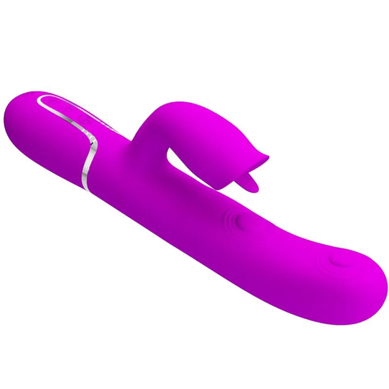 Vibromasseur Lapin à Lécher Fuchsia Pretty Love