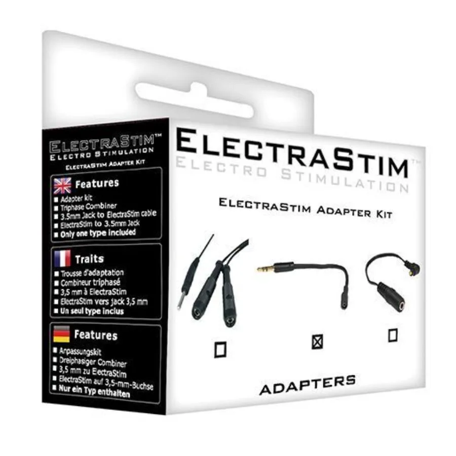 Câble Adaptateur Jack 3,5 MM Electrastim électrostimulation