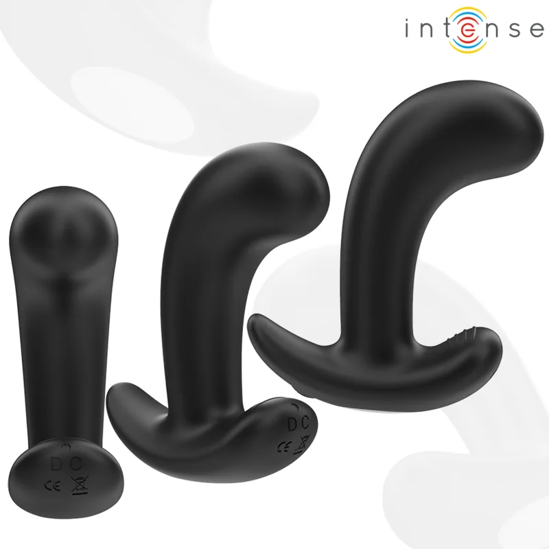 Chandler Plug Anal 10 Vibrations Noir Télécommande Intense