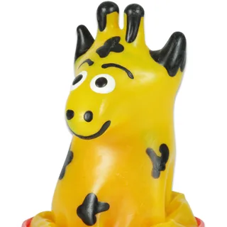 Girafe : préservatif fantaisie peint à la main Condomerie, objet décoratif