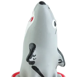 Modèle Requin 1 : préservatif fantaisie peint à la main Condomerie, objet décoratif