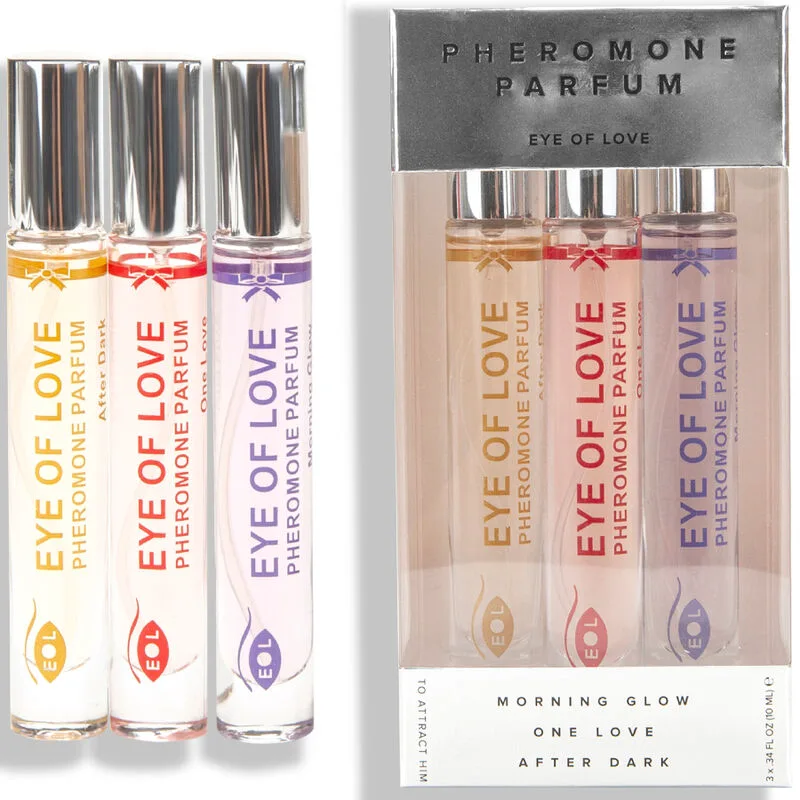 Parfum Eol Phr 10 ML SET/3 - Morning Glow, One Love, Eye Of Love phéromones