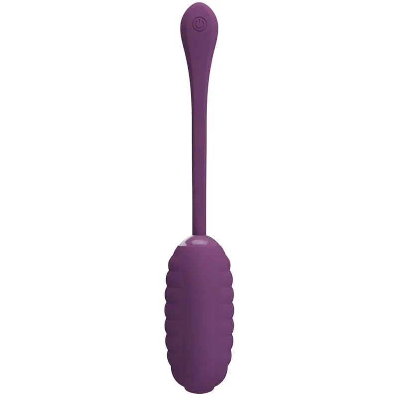 Œuf Vibrant Casper Pretty Love de coloris violet, présenté seul sur fond blanc