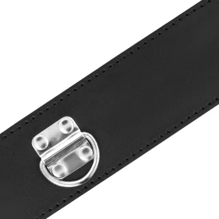 Collier Bdsm avec Serrure Noire Darkness — vue 4