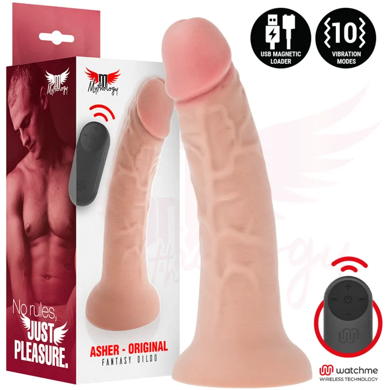 Asher Original Dildo M - Vibromasseur Compatible avec la Mythology sextoy connecté