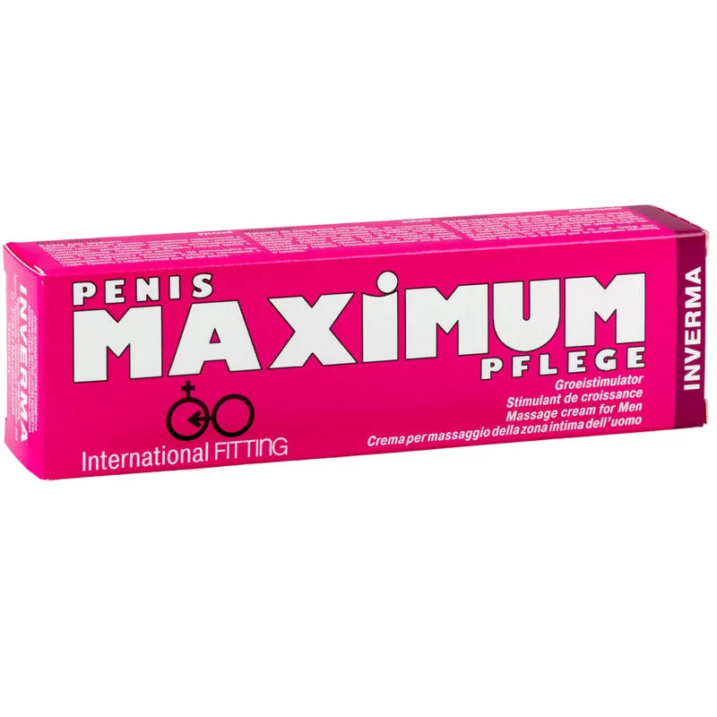 Aphrodisiaque Crème Penis Maximum Pflege Inverma