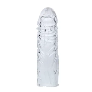 Housse Lilas pour le Pénis en Silicone Adaptable 13 cm Baile