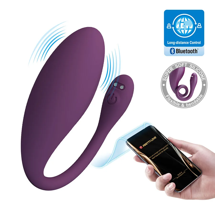 Oeuf vibrant Dora Vibromasseur Invisible avec Application Gratuite Pretty Love