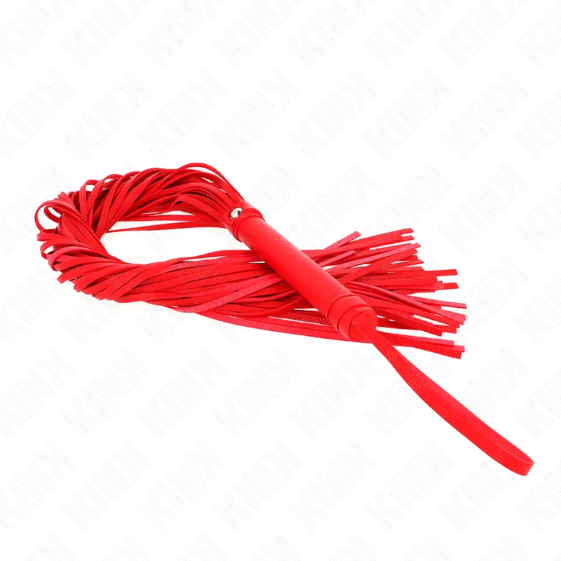 Fouet PVC Souple Rouge 70 CM Kink rouge fouet & martinet